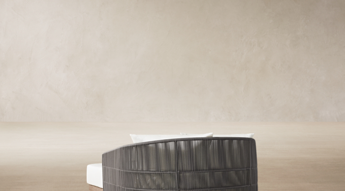 Three Quarter Back view of Havana Daybed 
