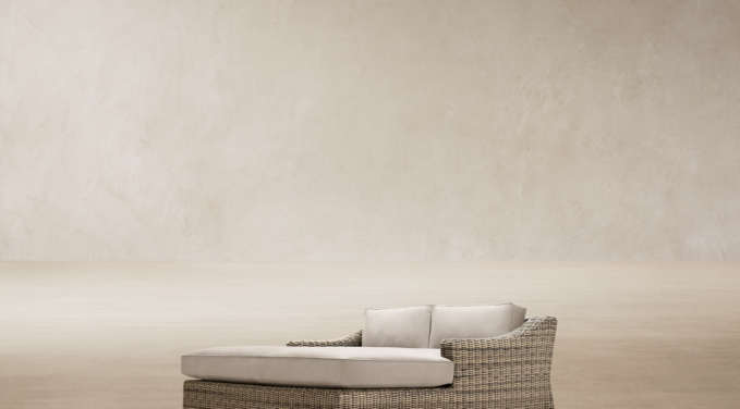 Three Quarter view of Provence Daybed - Frame Only 
