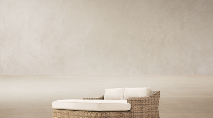 Three Quarter view of Provence Daybed Cushions 