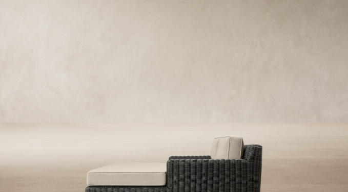 Three Quarter view of Provence Track Arm Daybed 