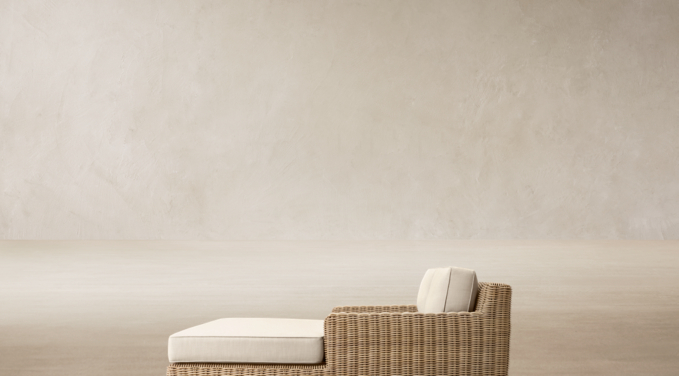 Three Quarter view of Provence Track Arm Daybed 