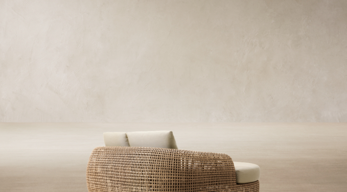 Three Quarter Back view of Gemini Double Daybed 
