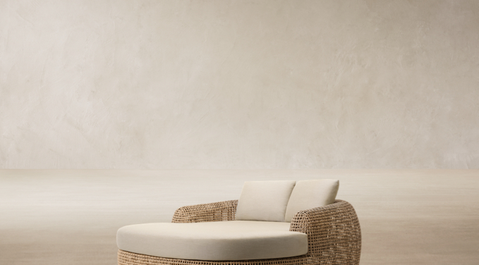 Three Quarter view of Gemini Double Daybed Cushions 