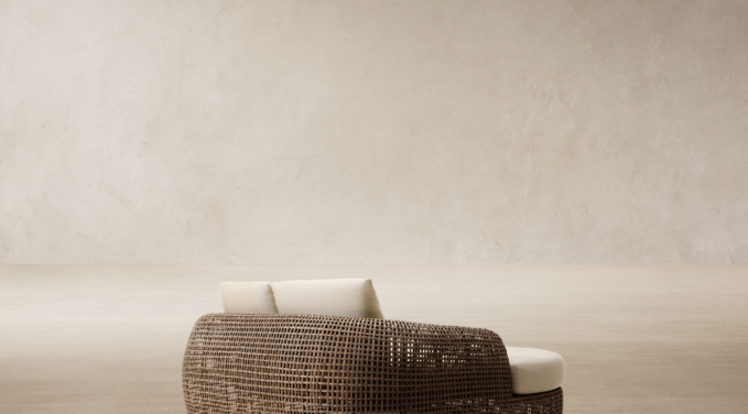 Three Quarter Back view of Gemini Double Daybed 
