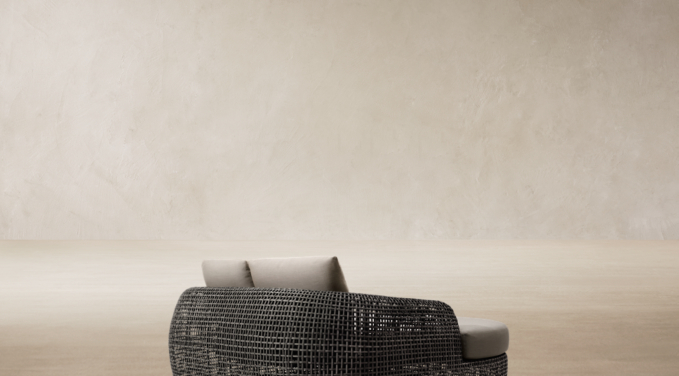 Three Quarter Back view of Gemini Double Daybed 