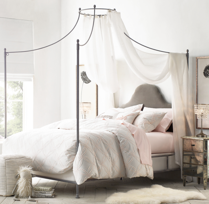 Rh canopy bed discount