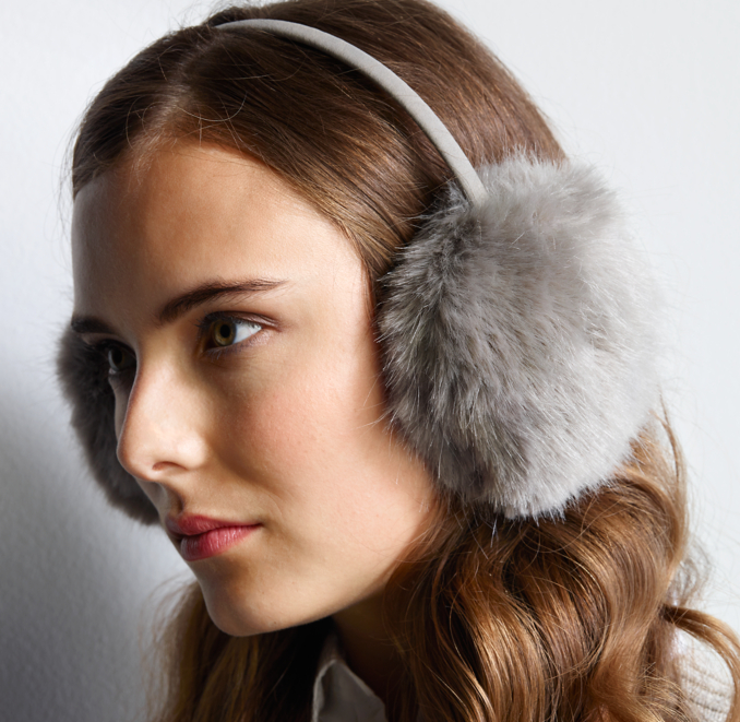 Ultra Faux Fur Earmuff | RH