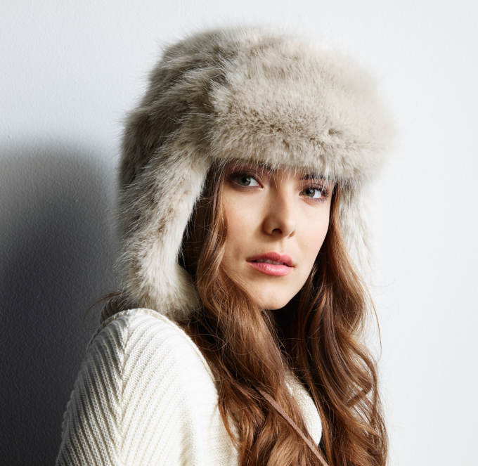 Ultra Faux Fur Russian Ushanka Hat