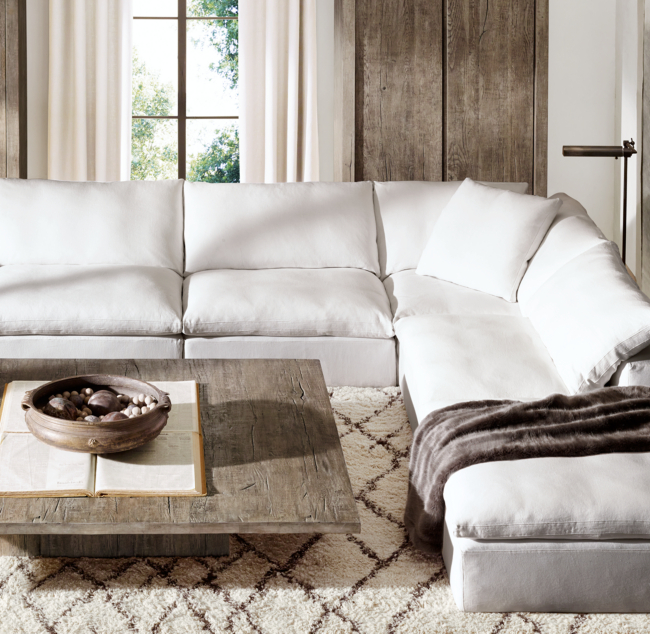 Restoration Hardware Sectional Sofas Cambridge Sectionals 