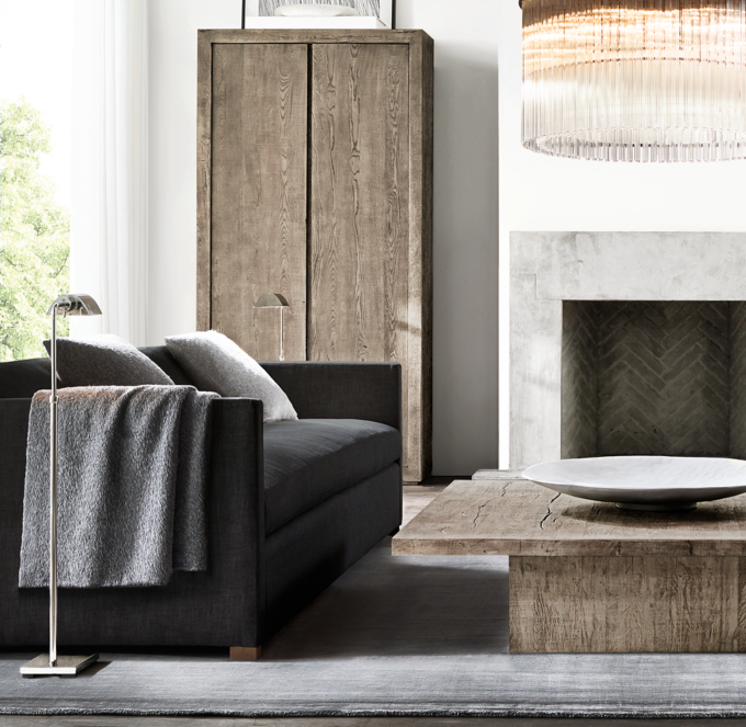 Plinth square coffee table sales