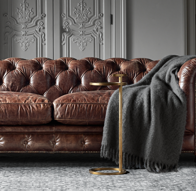 Rh kensington leather sofa new arrivals