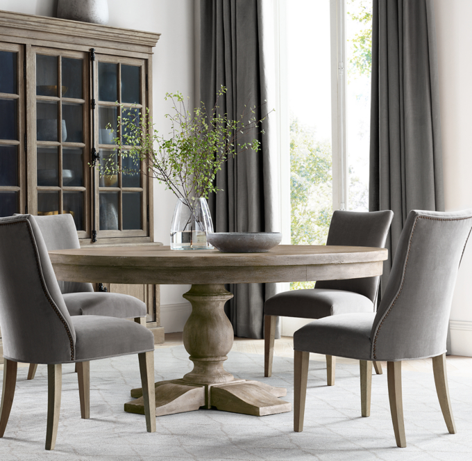 Restoration hardware 72 round table discount