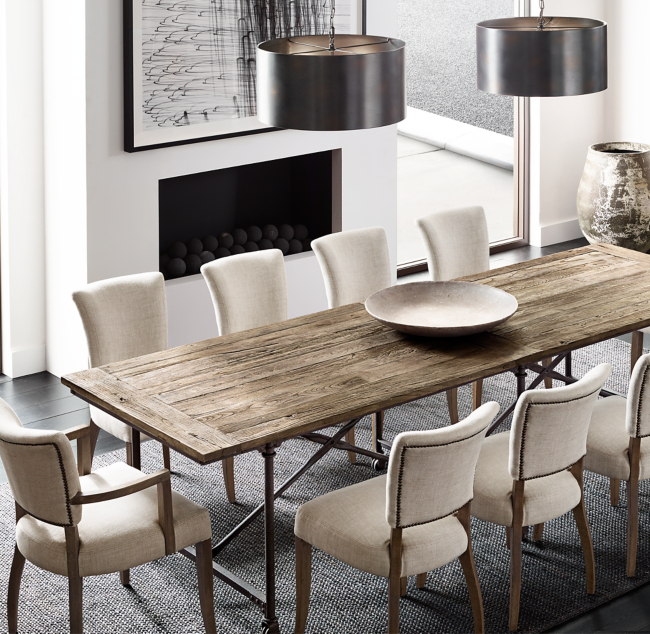 Restoration Hardware Dining Room Table / Rectangular Table Collections Rh / Free shipping on all textiles.