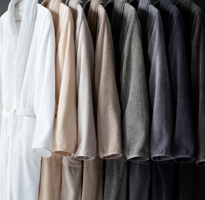 GarmentWashed Turkish Terry Robe