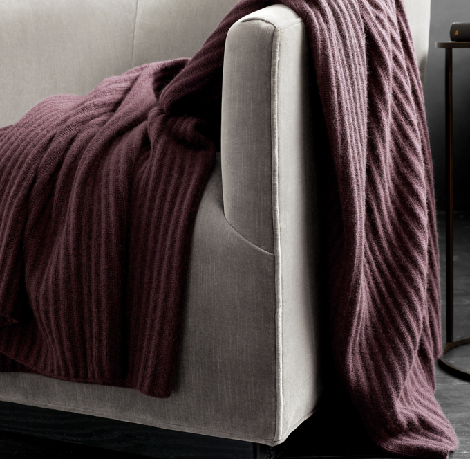 Rh cashmere throw hot sale