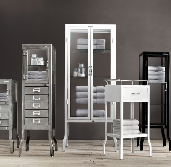 Restoration Hardware Bathroom Storage Dandk Organizer