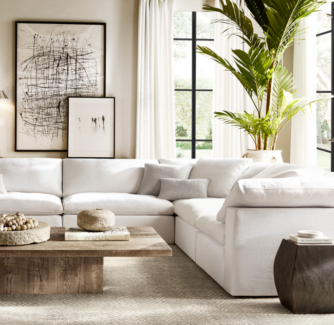 Restoration Hardware The Cloud Sectional atelieryuwa.ciao.jp