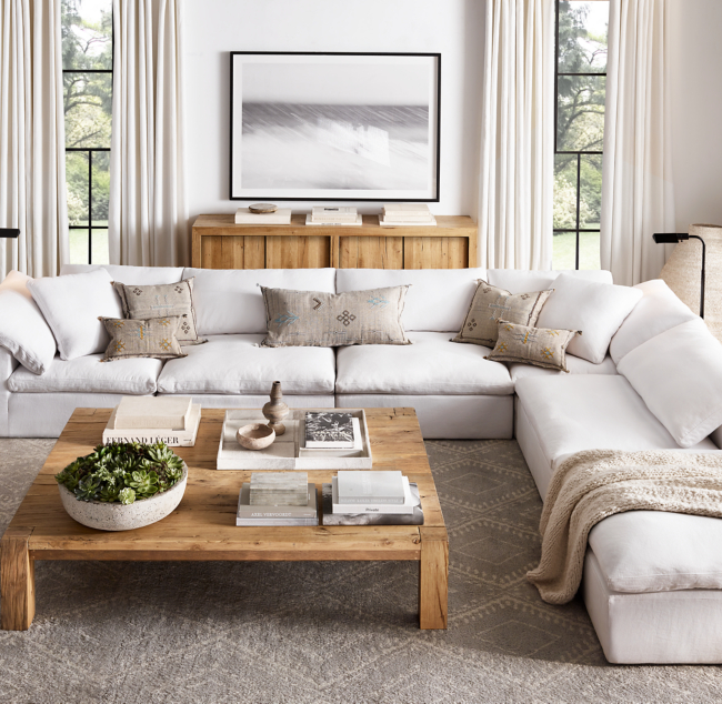 Restoration Hardware The Cloud Sectional atelieryuwa.ciao.jp