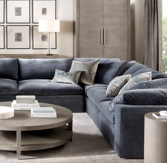 Restoration hardware modular deals sofa