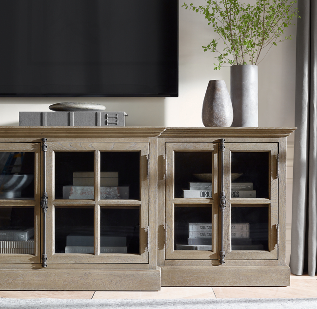 French Casement 100 Media Console
