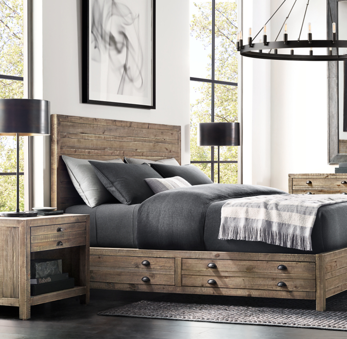 Restoration hardware printmaker bed discount
