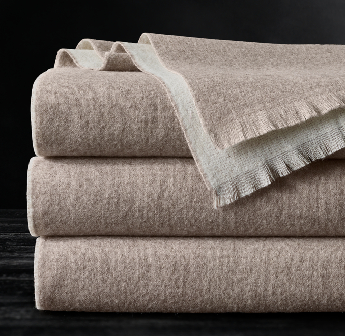 Suri Alpaca TwoTone Throw By Alicia Adams