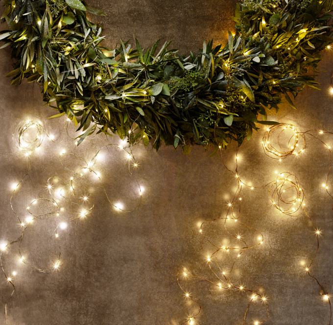 Restoration hardware starry store string lights