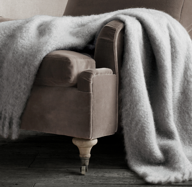 Luxe Mohair Throw