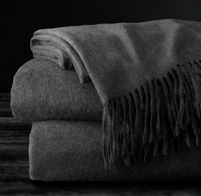 555Gram Cashmere Throw