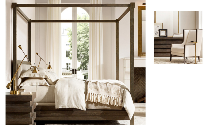 Shop Stacked Canopy Bed