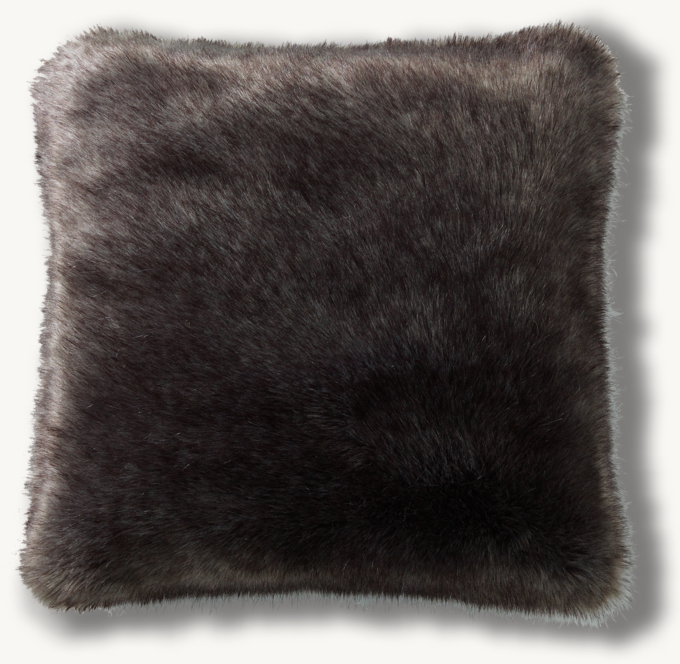 Restoration hardware fur discount pillows