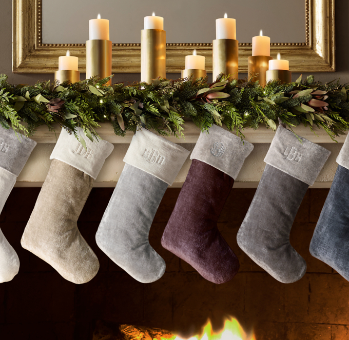 Velvet Christmas Stockings – Luvi Shell