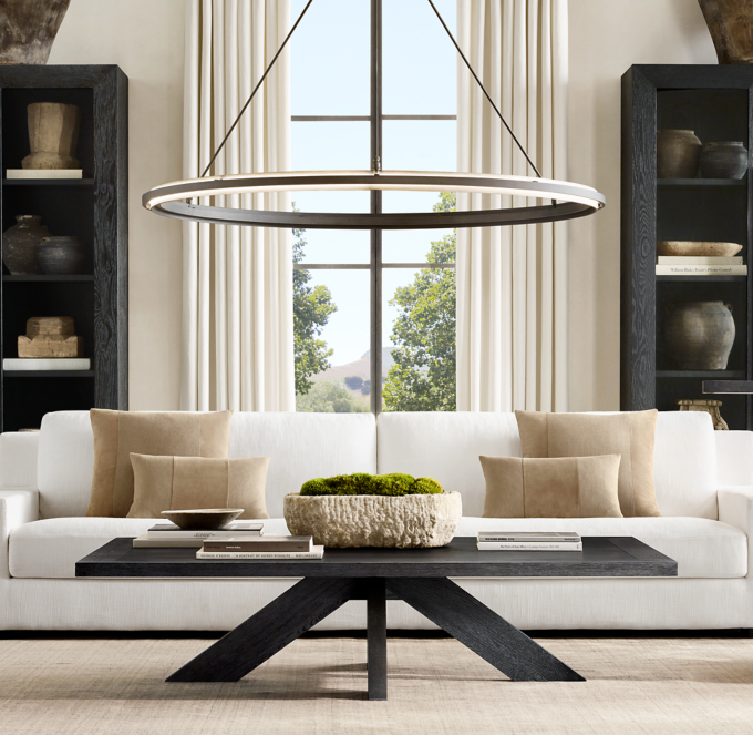 完成品 1960s French X-Base Coffee Table | RH センターテーブル・ローテーブル