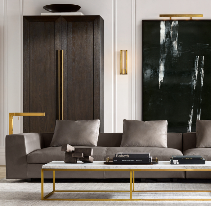 Nicholas marble coffee table discount