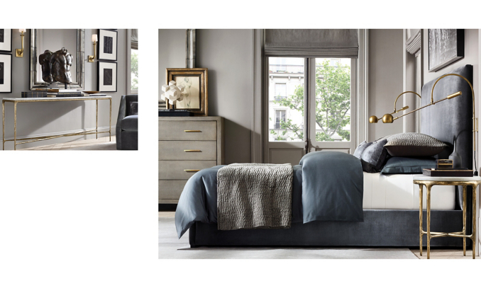 Shop Lawson Upholstered Panel Platform Bed