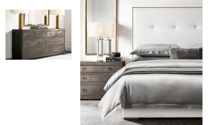 Shop Tompkins Custom Upholstered Platform Bed