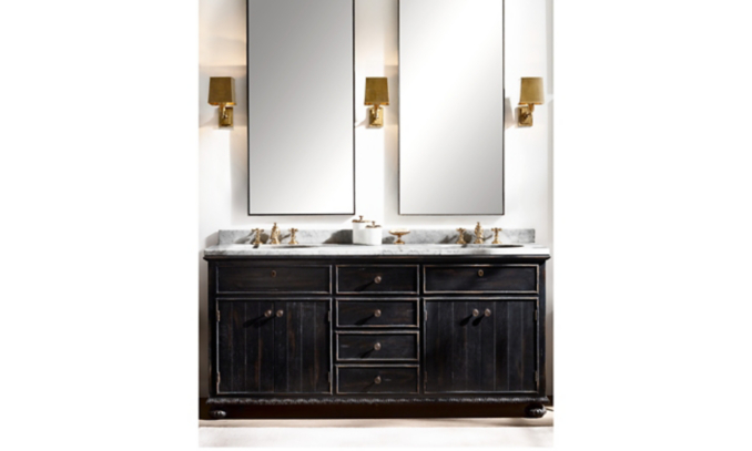 Shop French Empire Double Vanity Sink