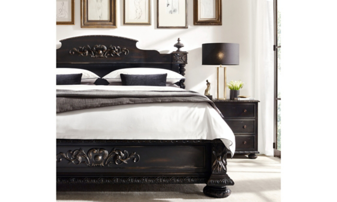 Shop French Empire Panel Bed