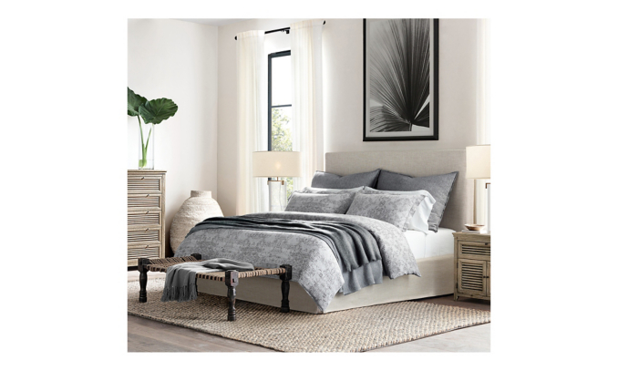 Shop Parsons Slipcovered Platform Bed