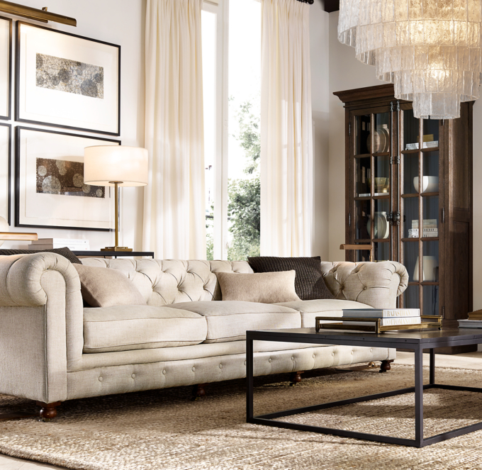 Rh deals kensington sofa