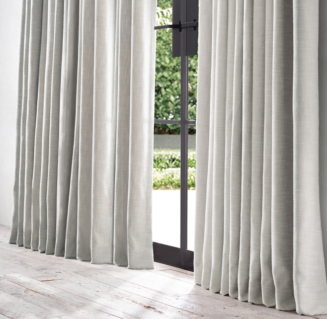 Perennials Performance Textured Linen Weave Drapery