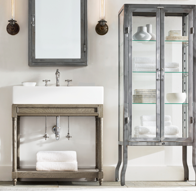 Restoration hardware apothecary cabinet discount