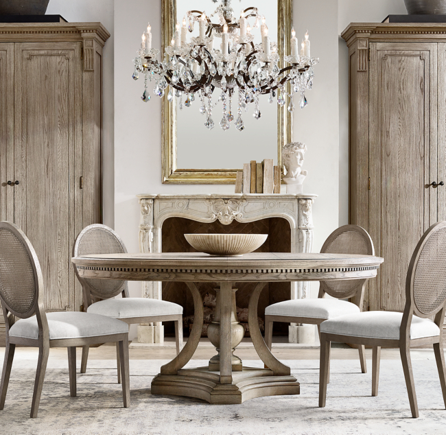 Restoration Hardware Dining Rooms - Restoration Hardware Create An Inspired Dining Room This Season Milled : Restoration hardware look a like dining rooms.