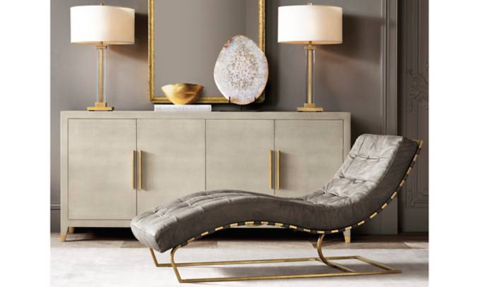 shop Graydon Shagreen Bone Sideboard