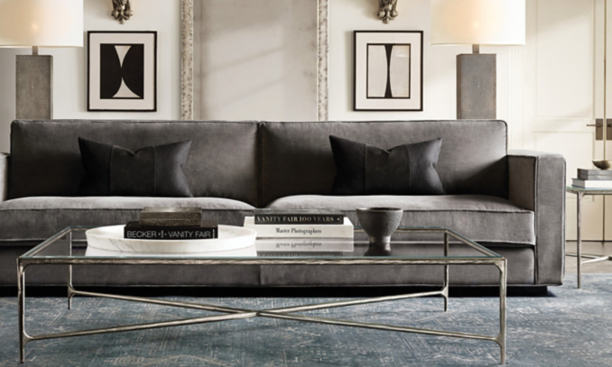 shop Thaddeus Glass Pewter Living