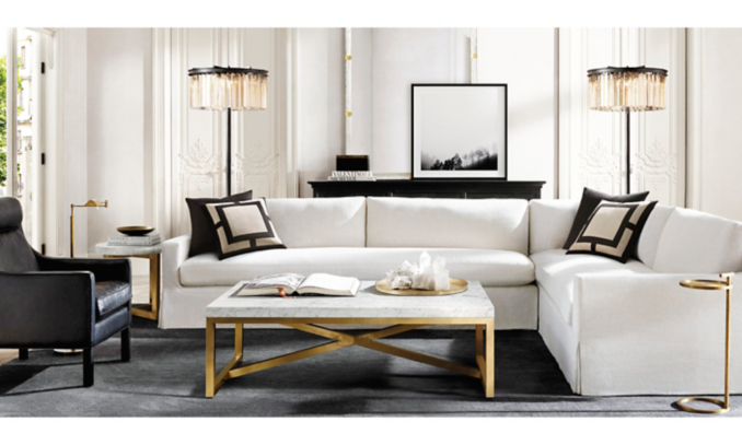 Shop Belgian Track Arm Sectional