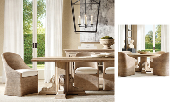 shop Carved Pedestal Dining