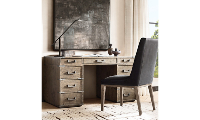 shop Campaign Grey Panel Bed & Office