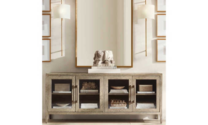 shop French Contemporary Grey Living