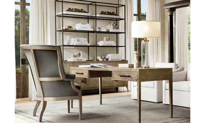 shop French Contemporary Grey Office